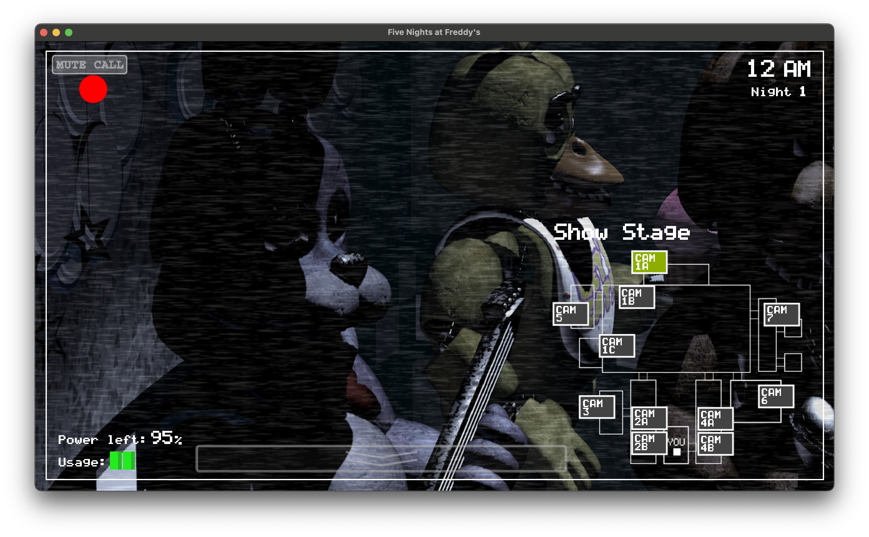 FNAF 1 band on cameras  Five nights at freddy's, Fnaf, Five night