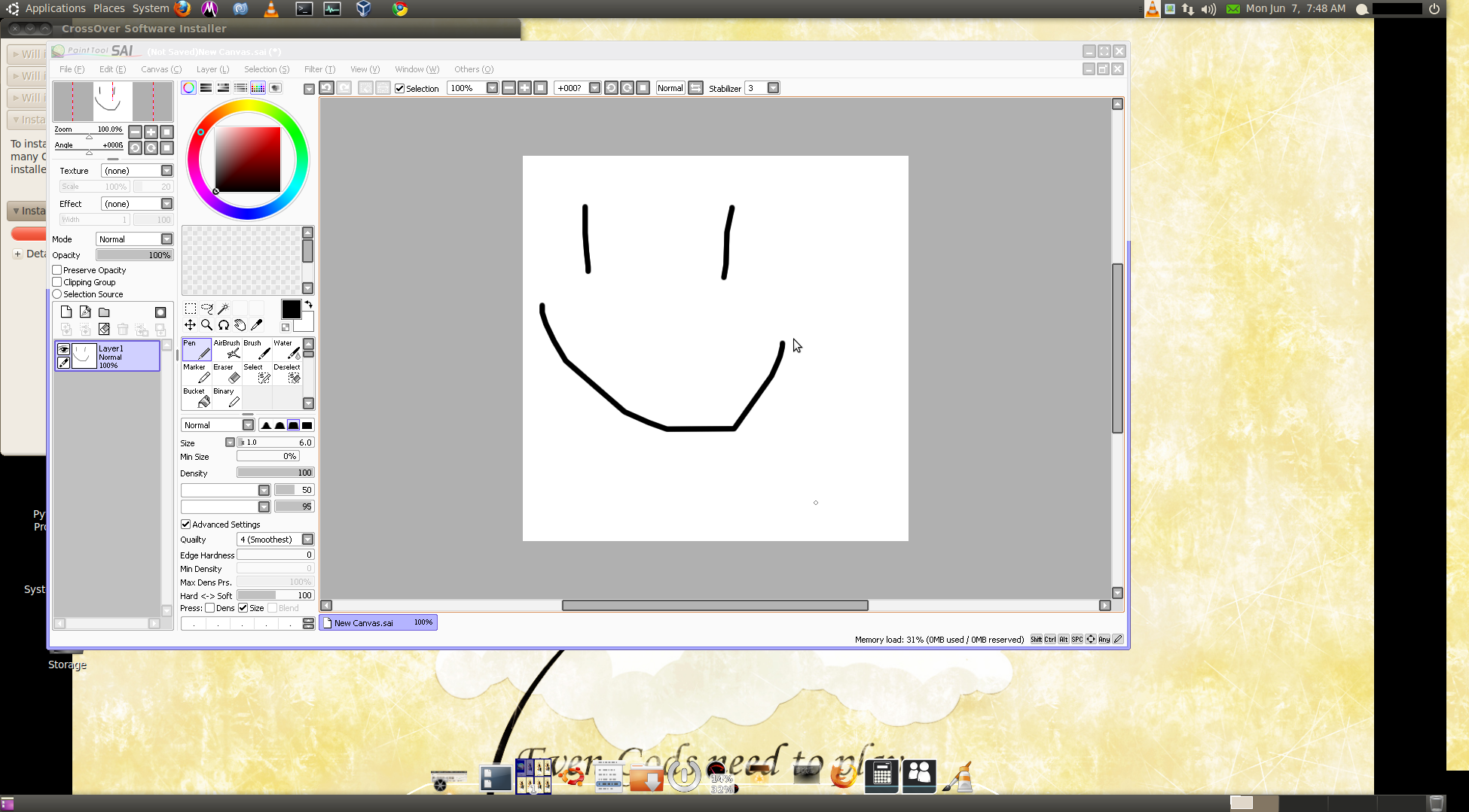 how to install paint tool sai after the trial