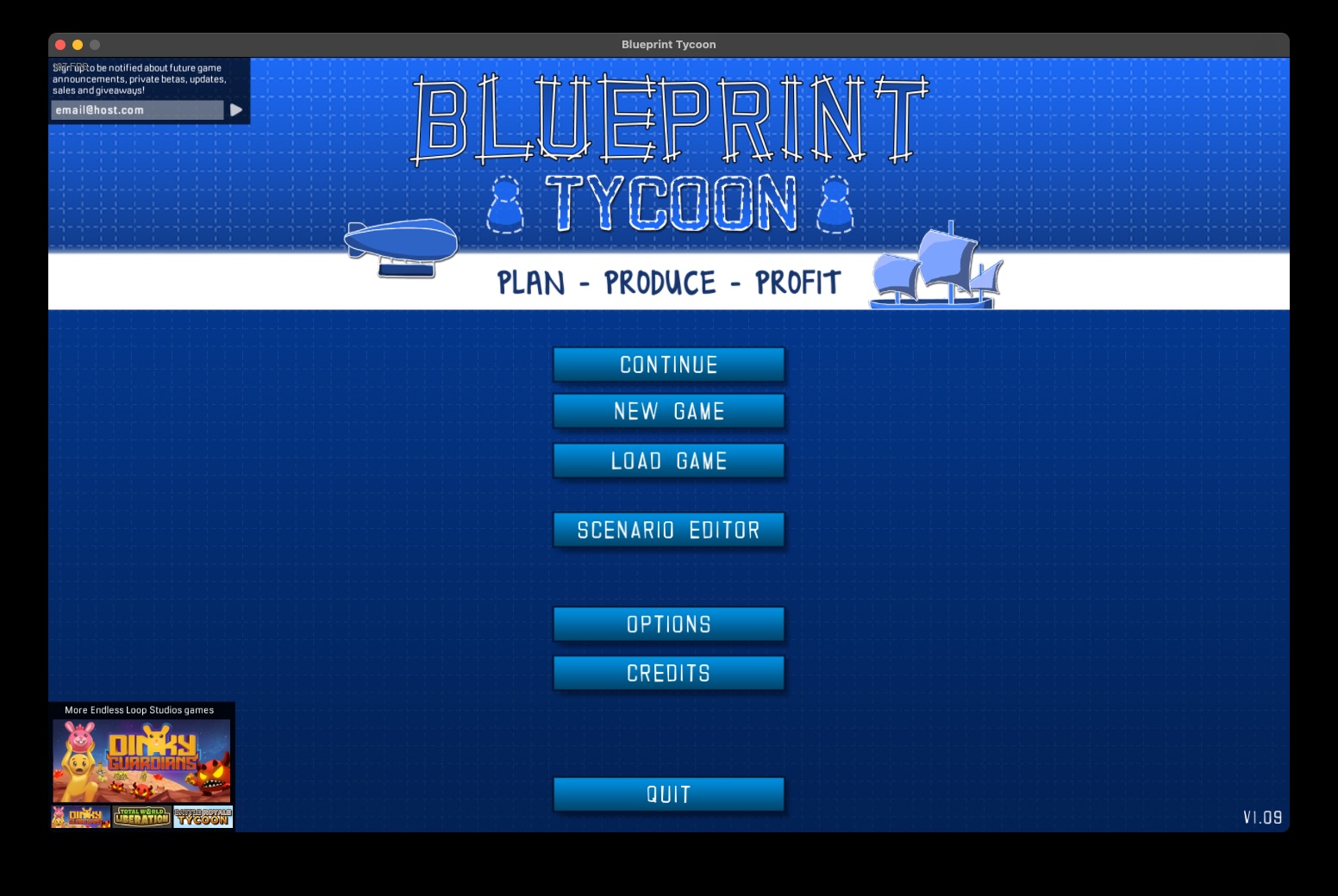Will Blueprint Tycoon run on Mac or Linux? | CodeWeavers