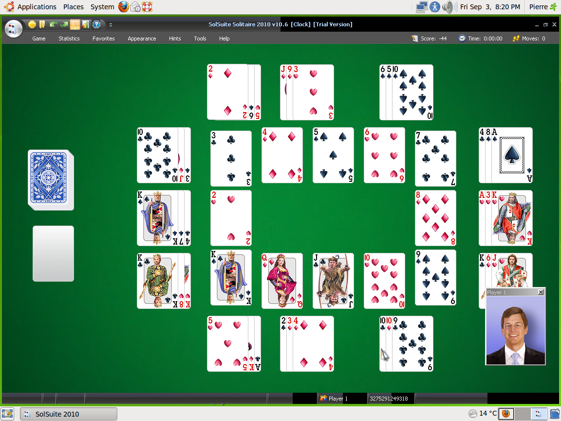 123 free solitaire klondike and mozeon