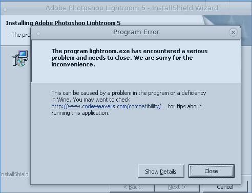 Adobe Photoshop Lightroom 5 | Compatibility Database | CodeWeavers
