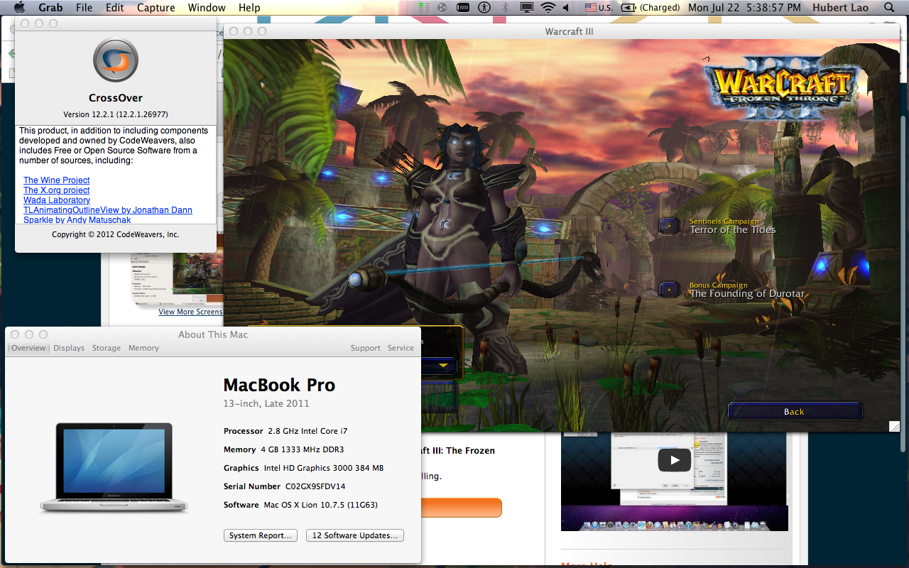 warcraft iii mac free download