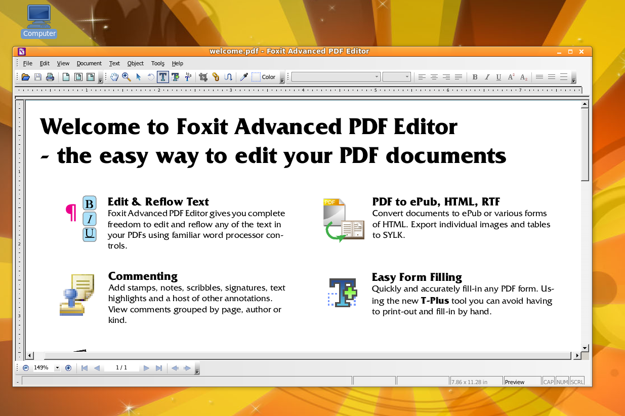 Foxit pdf editor как вставить картинку