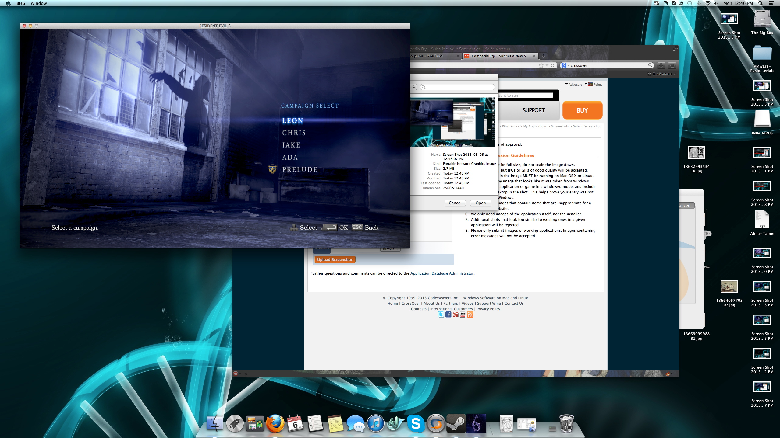 Media for Resident Evil 6 | CodeWeavers