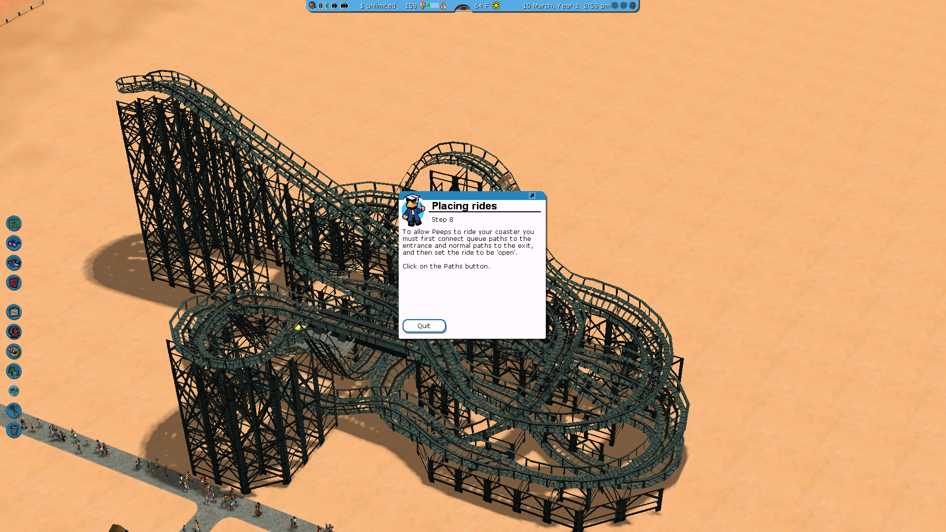 Rollercoaster Tycoon 3 for Mac OSX 