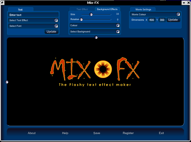 Mix fx. Flash text. Музыка refresh Mix.