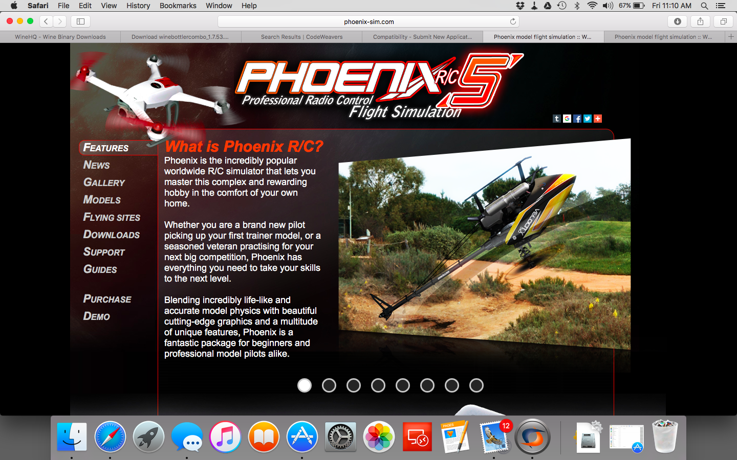 phoenix rc flight simulator download