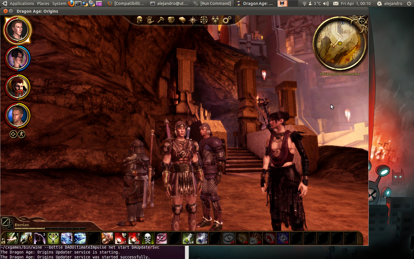 Dragon Age Origins What Runs Codeweavers