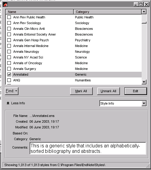 OEM EndNote X7
