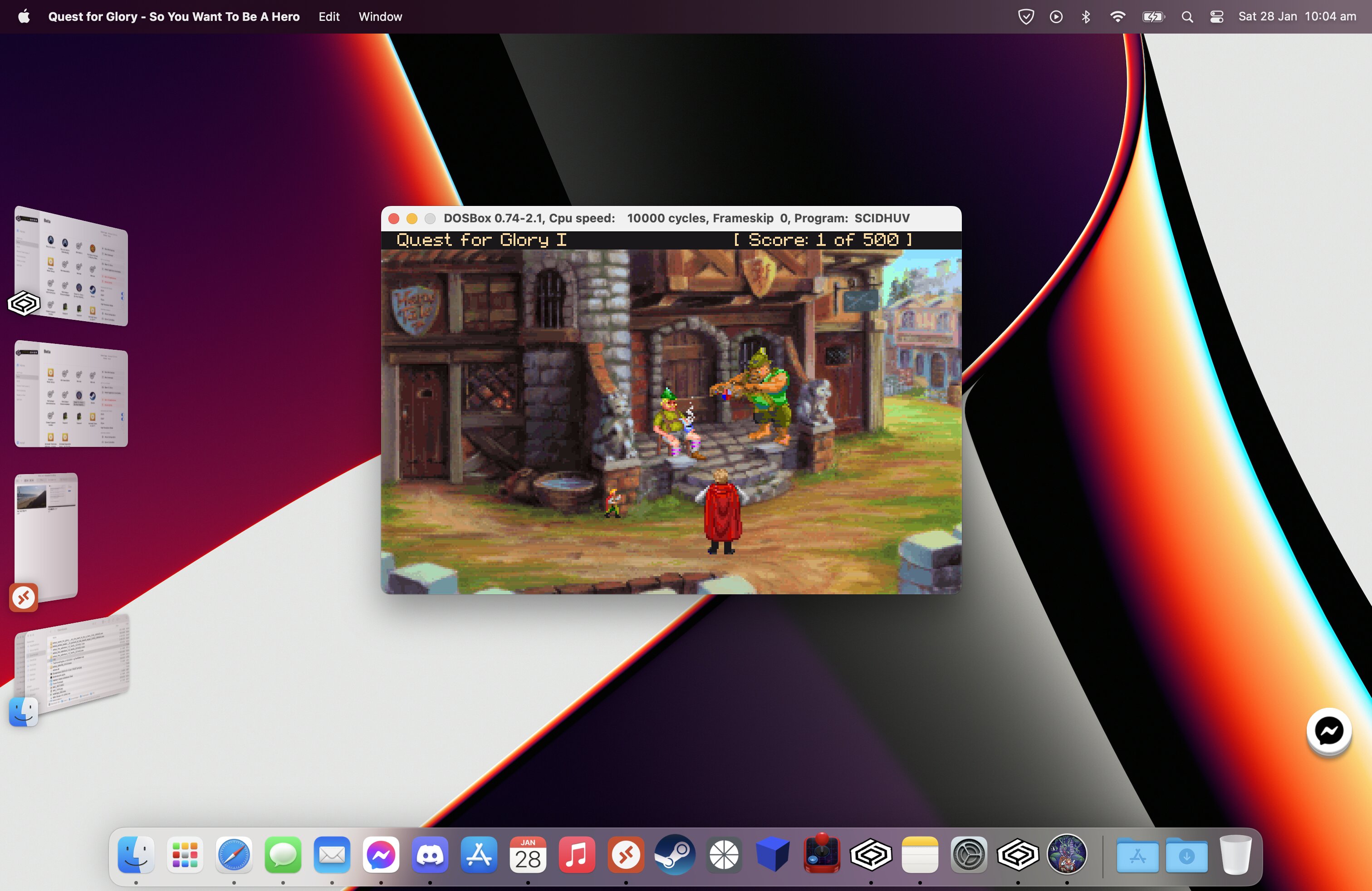 Will Quest for Glory 1-5 run on Mac or Linux? | CodeWeavers