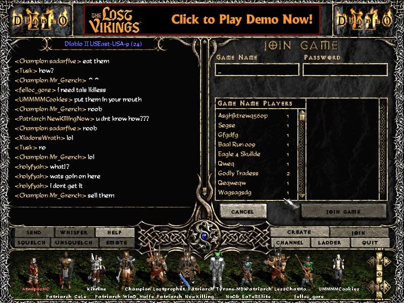 diablo 2 patch you were disconnected from battlenet please reconnect