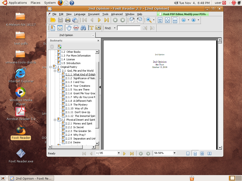 Media for Foxit Reader 2.0 CodeWeavers