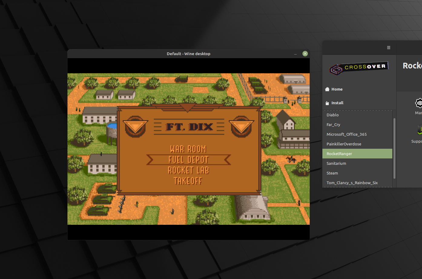 Will Rocket Ranger Emulated Amiga Edition run on Mac or Linux ...
