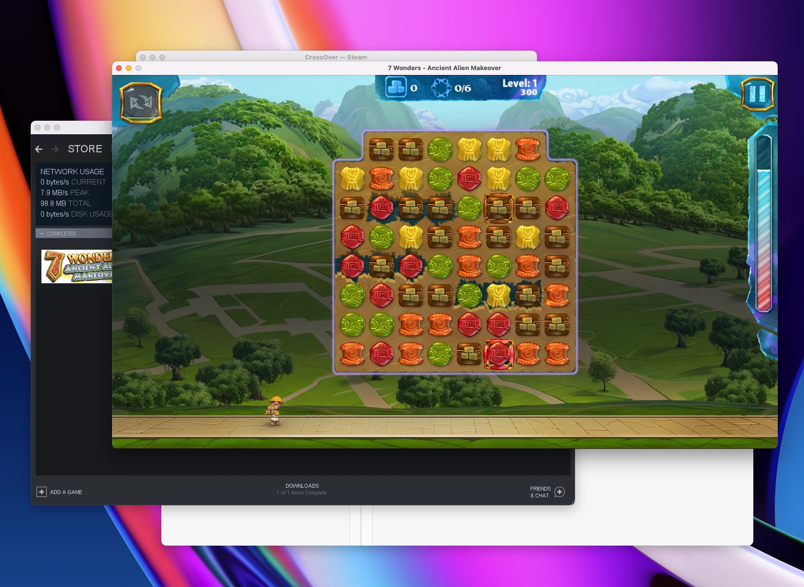 Will 7 Wonders: Ancient Alien Makeover run on Mac or Linux? | CodeWeavers