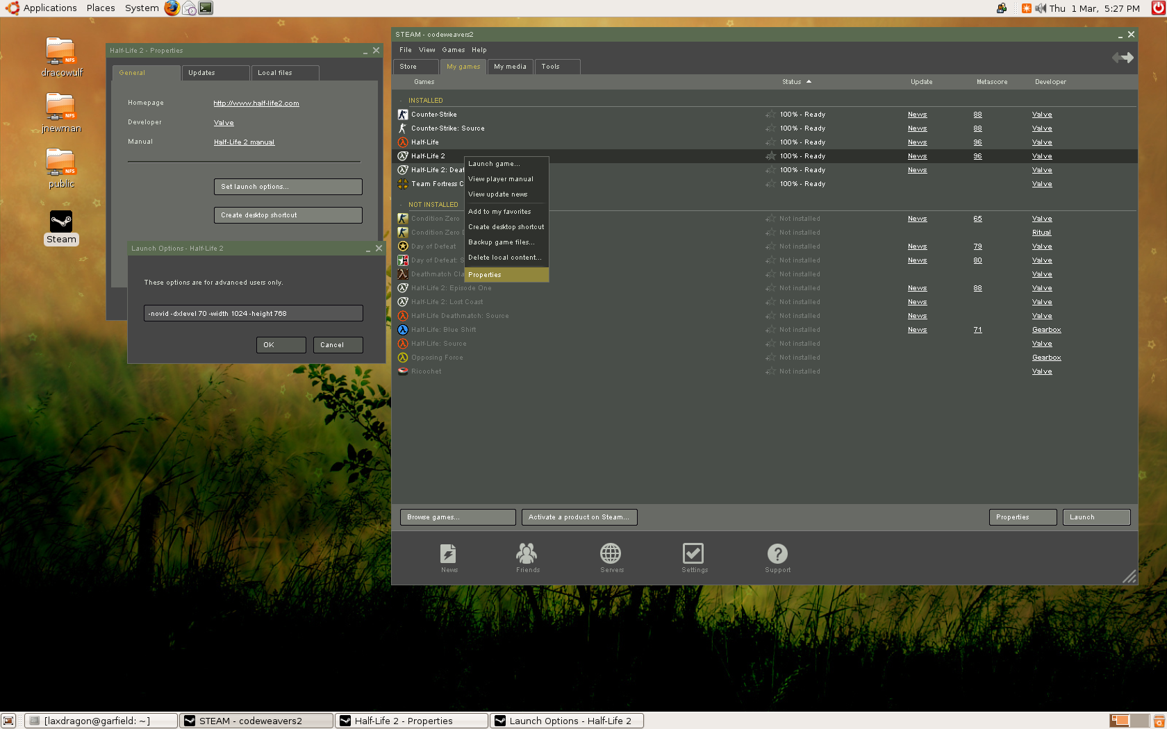Media For Steam Codeweavers
