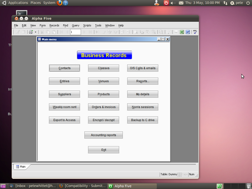 Will Alpha Five 9.0 Runtime run on Mac or Linux? | CodeWeavers