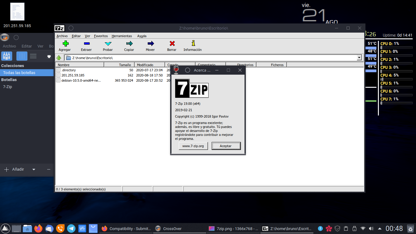 7-Zip | Compatibility Database | CodeWeavers