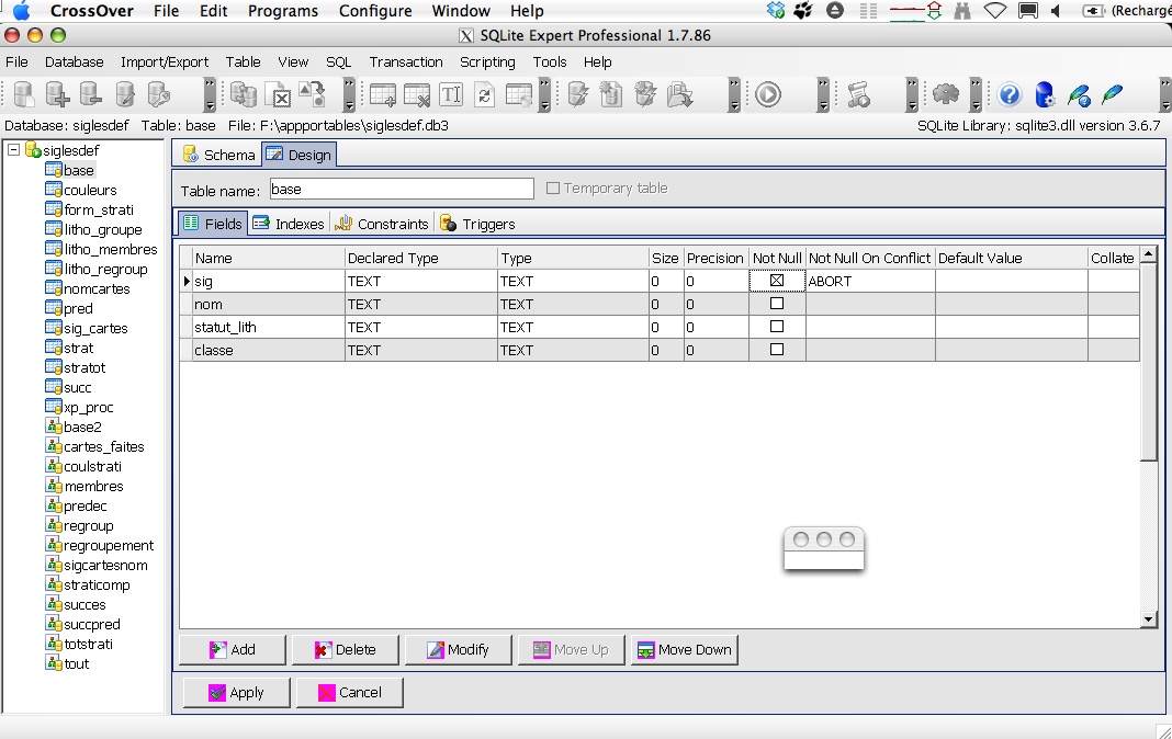 SQLite Expert Professional 5.4.47.591 for mac download