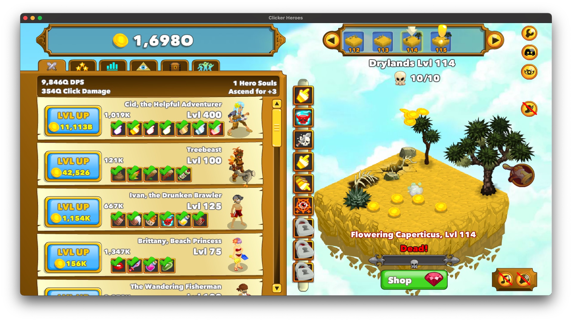 Will Clicker Heroes Run On Mac Or Linux? 