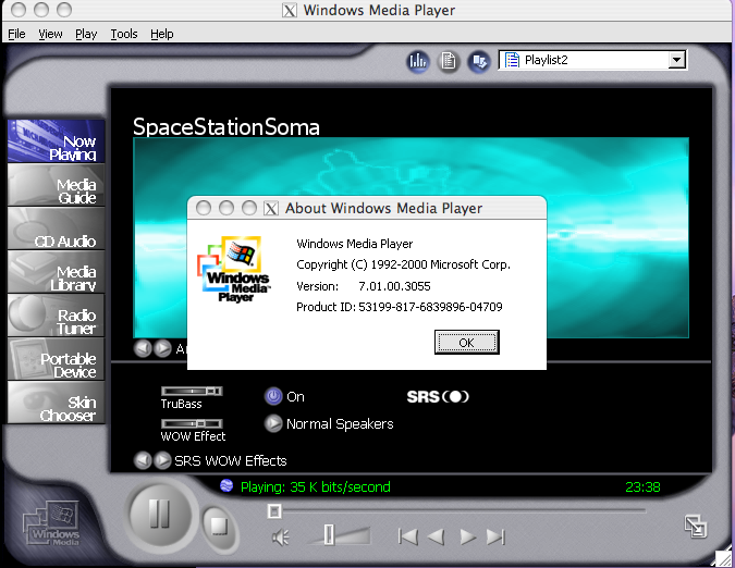 windows media player 9 for linux