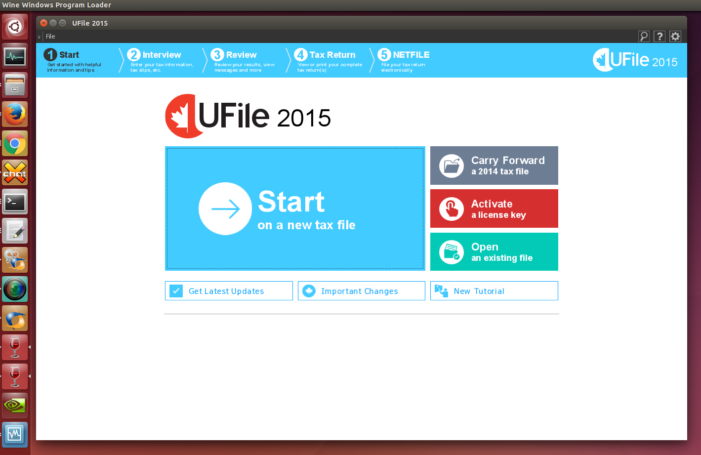 How do you use the UFile software for Canada taxes?