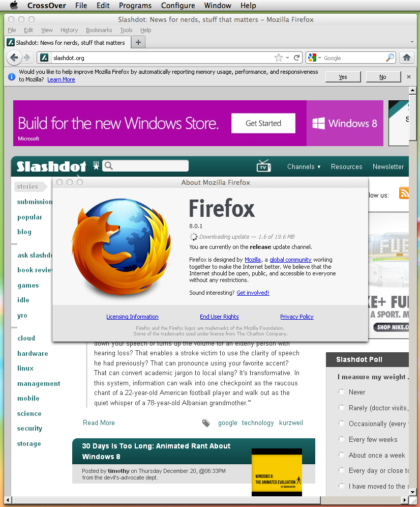mozilla firefox homepage browser
