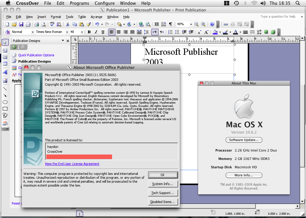 microsoft publisher software for mac