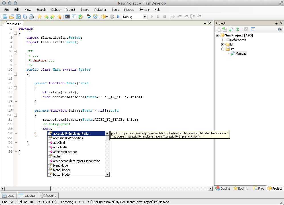 Flashdevelop For Mac