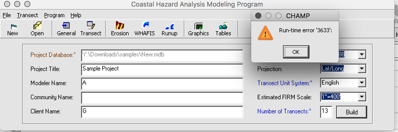 Will Coastal Hazard Analysis Modeling Program run on Mac or Linux ...