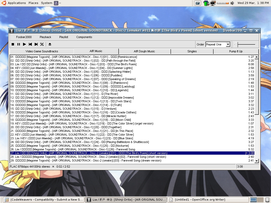 Media for Foobar2000 CodeWeavers