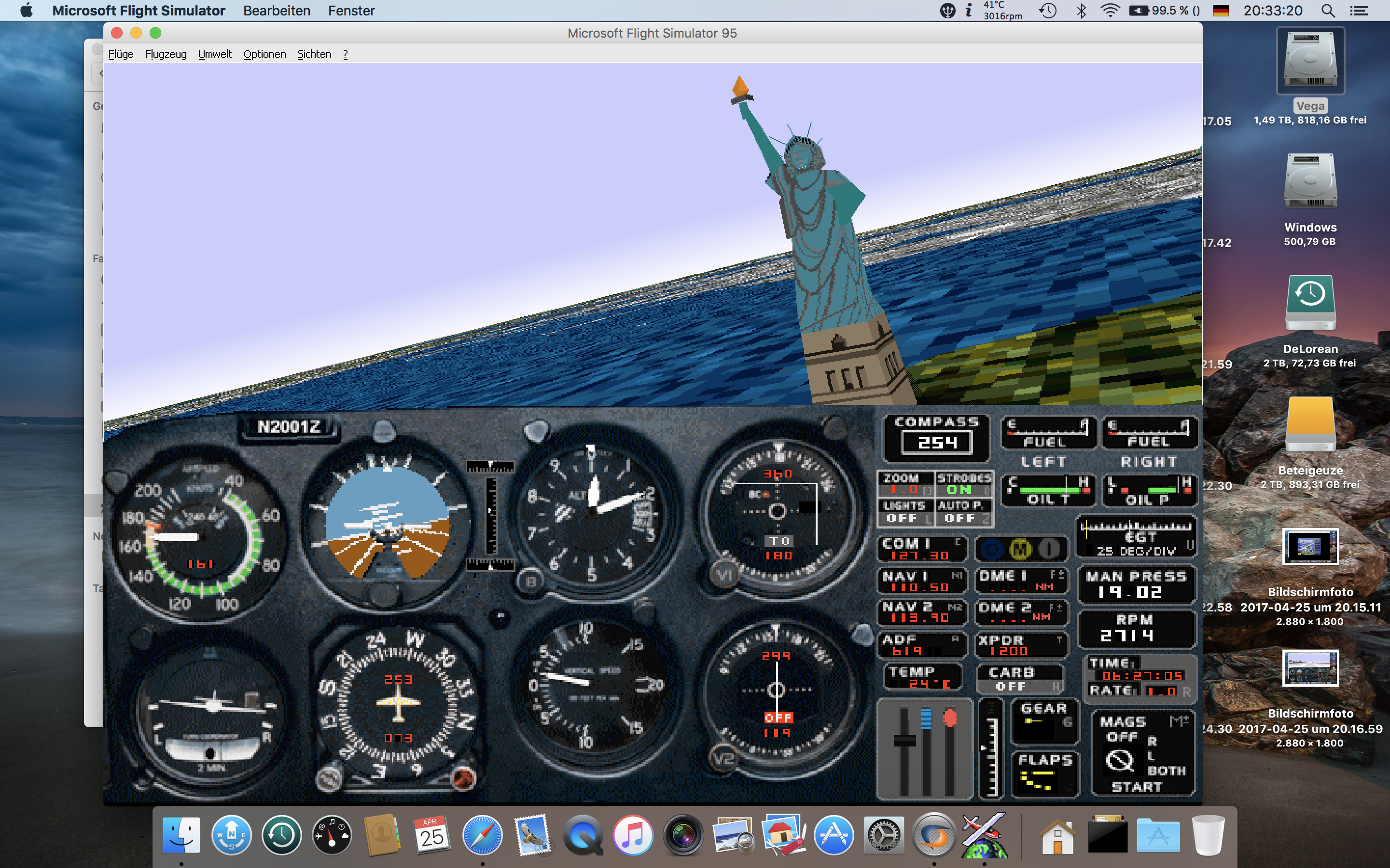 Microsoft Flight Simulator, Software