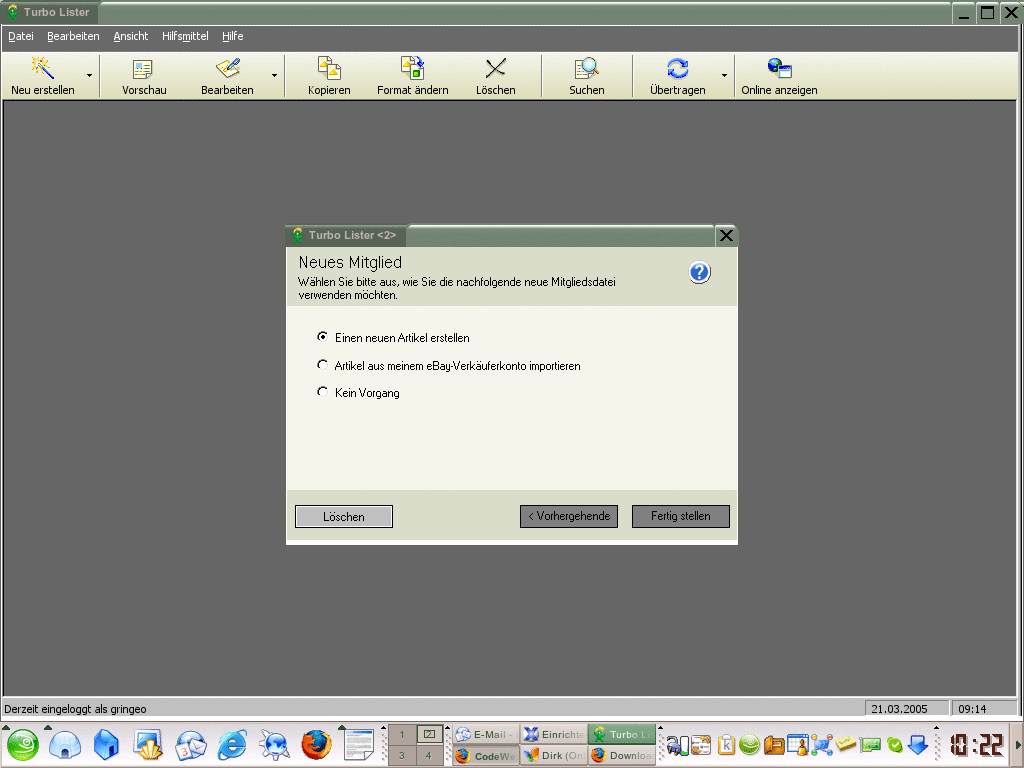 turbo lister 2 software