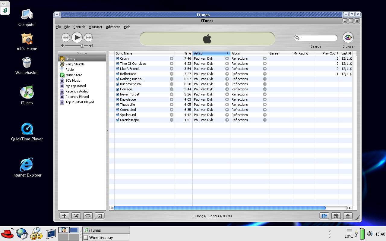 itunes download for chrome os