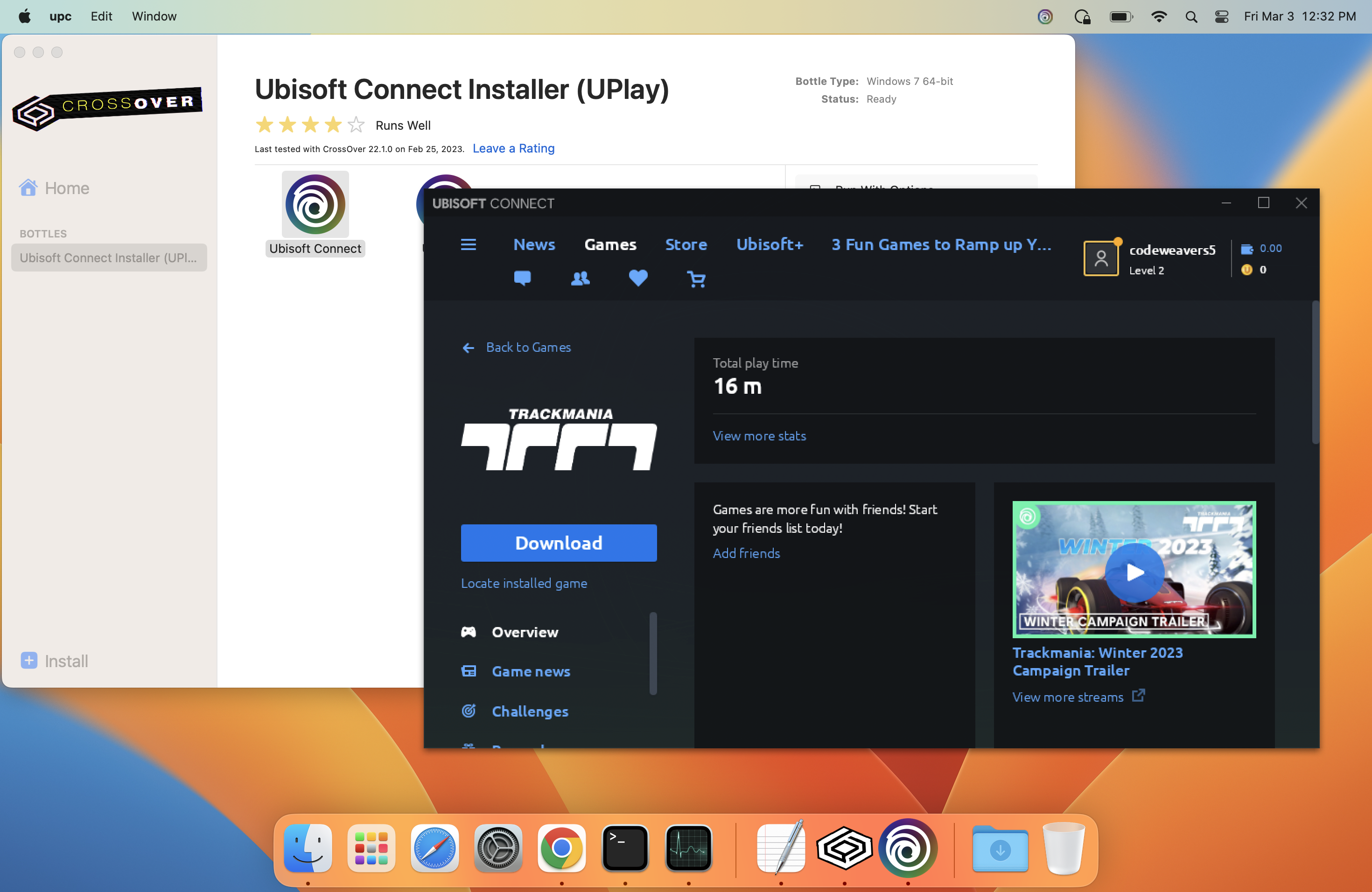 CodeWeavers Blogs, Meredith Johnson, Three game clients that work on macOS  with CrossOver