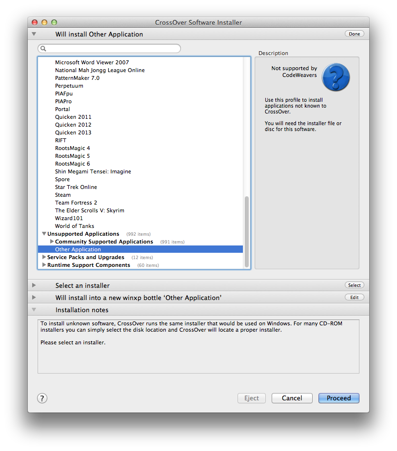 Setup Guide Bug Report Crossover For Mac Setup Guide Bug Report Crossover For Mac