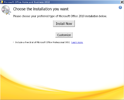 How to install a known application (Microsoft Office 2010) | Knowledge ...