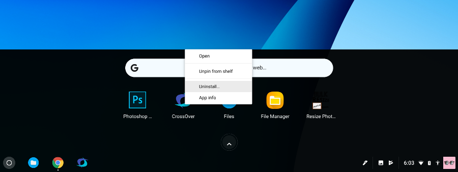 How to Uninstall CrossOver Chrome OS Knowledge Base CodeWeavers